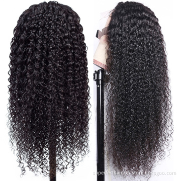 360 Lace Frontal Wig 100% Brazilian Human Hair Wigs With Baby Hair Wholesale Hot Sale Virgin Hair 360 Lace  Wigs
